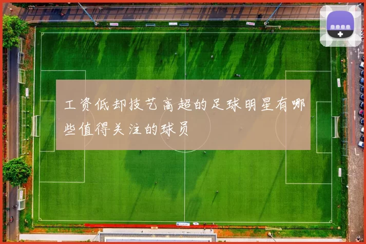 工资低却技艺高超的足球明星有哪些值得关注的球员
