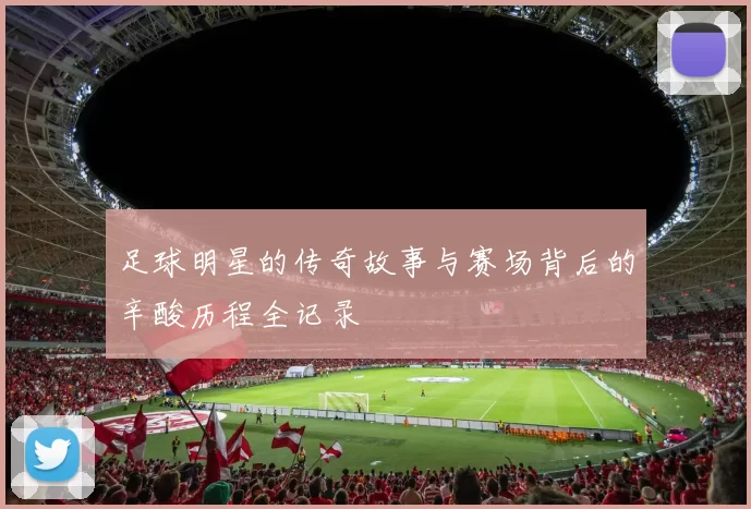 足球明星的传奇故事与赛场背后的辛酸历程全记录