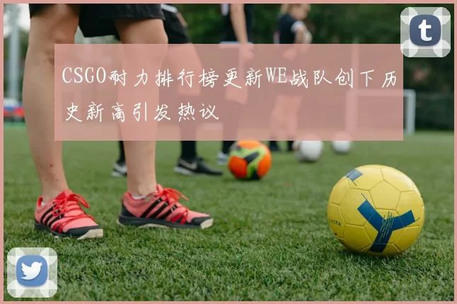 CSGO耐力排行榜更新WE战队创下历史新高引发热议