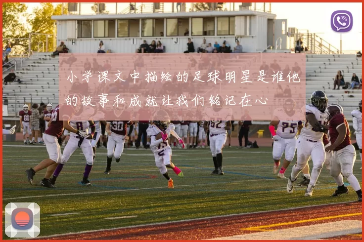 小学课文中描绘的足球明星是谁他的故事和成就让我们铭记在心