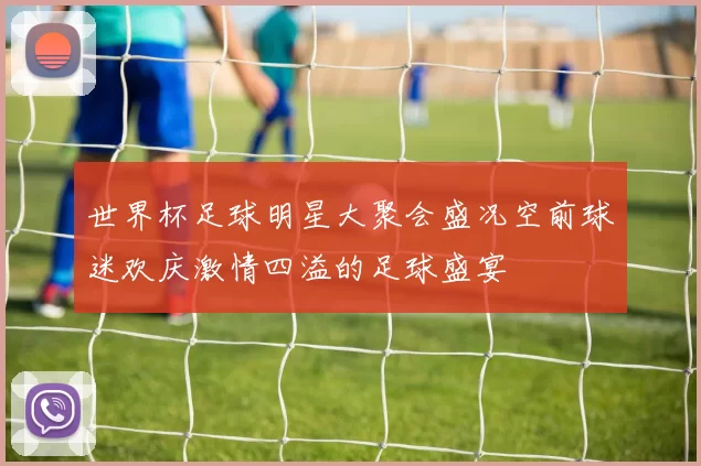 世界杯足球明星大聚会盛况空前球迷欢庆激情四溢的足球盛宴